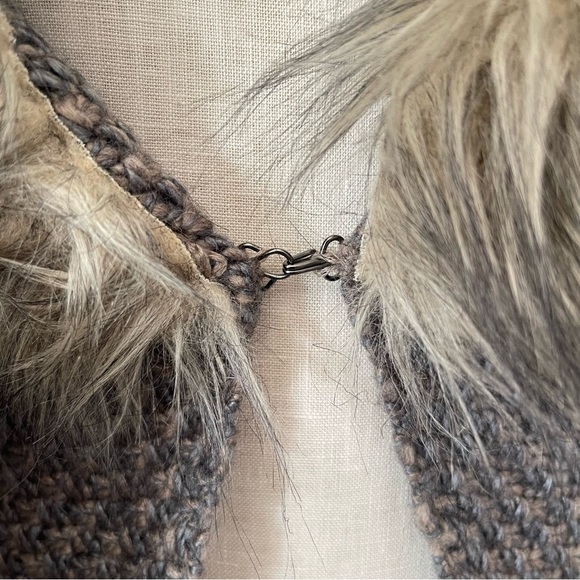 Anthropologie John + Jenn gray cardigan NWT Small Y2K cardigan - Picture 2 of 8